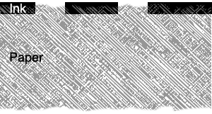 uncoated paper printed, no coating finish